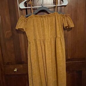 Yellow Polka Dot Sundress